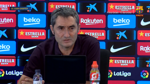 Valverde habló sobre la lesión de Messi: "No sé cuánto tiempo puede estar de baja"