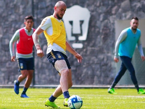 Carlos González volvió a entrenar a la par del grupo