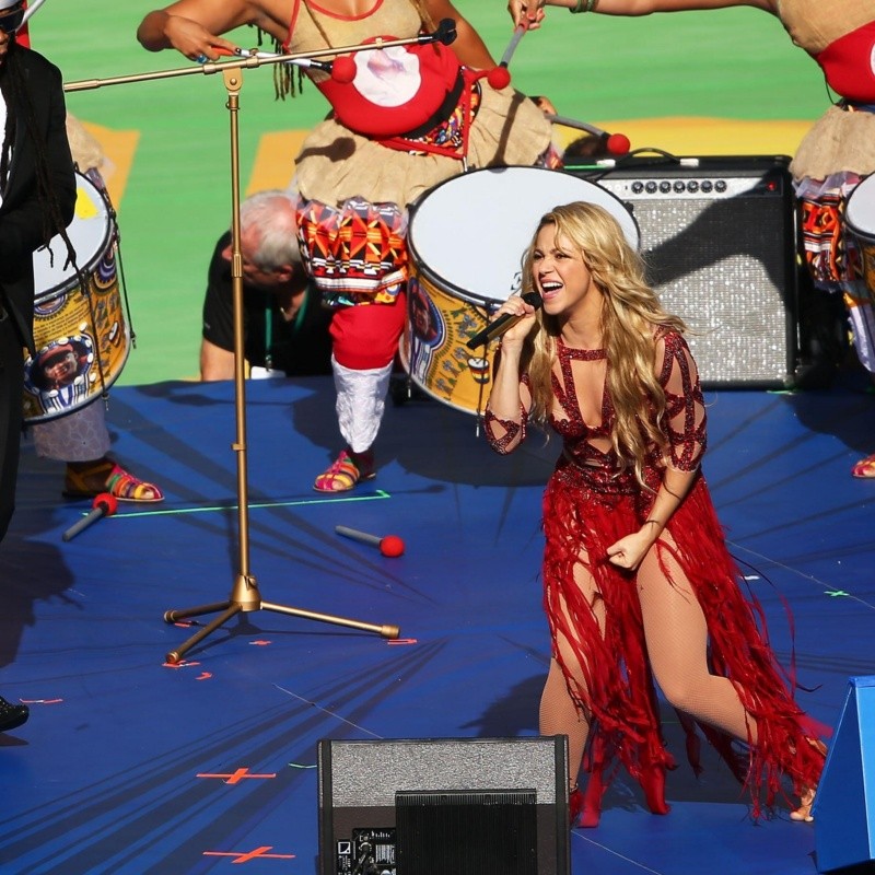 Los 5 eventos deportivos en los que Shakira ha sido protagonista