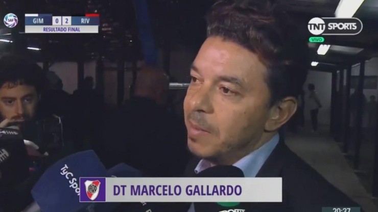 Marcelo Gallardo habló sobre los lesionados.