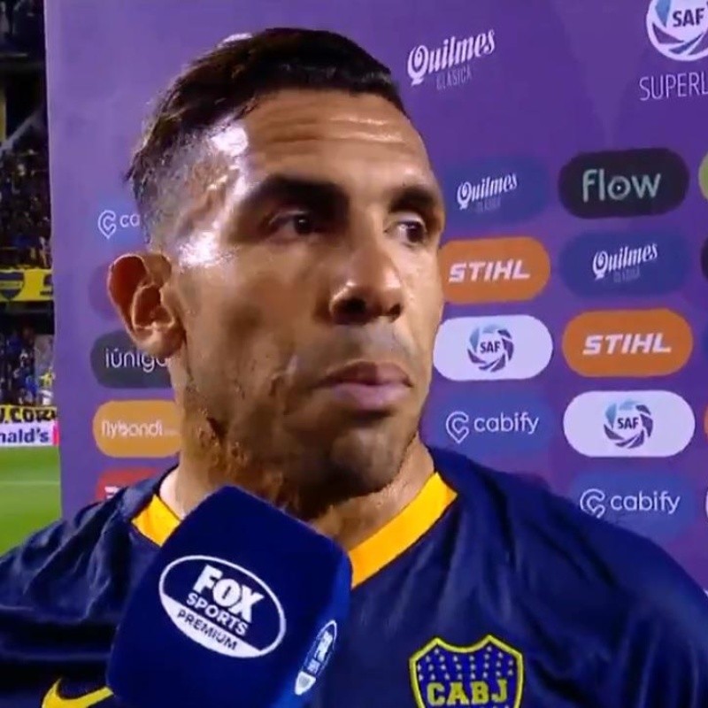 Sorprendió a todos: Tevez reveló que no se ve de titular contra River