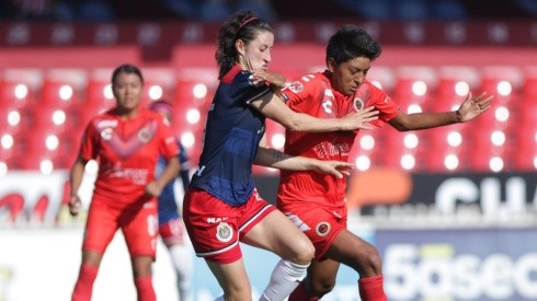 El equipo femenil de Chivas empató frente a Veracruz