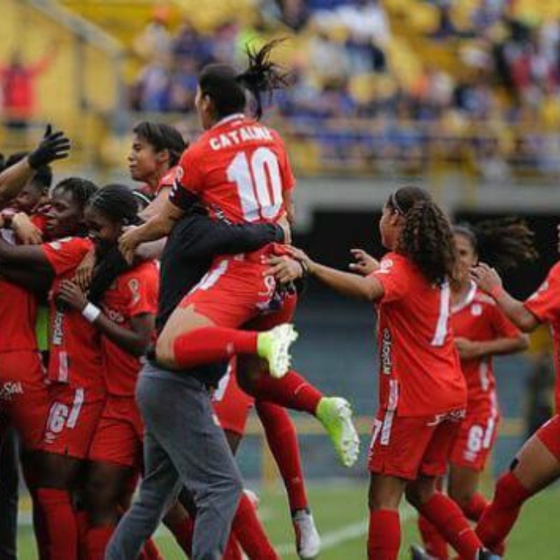 América de Cali se coronó como nuevo campeón de la Liga Águila Femenina