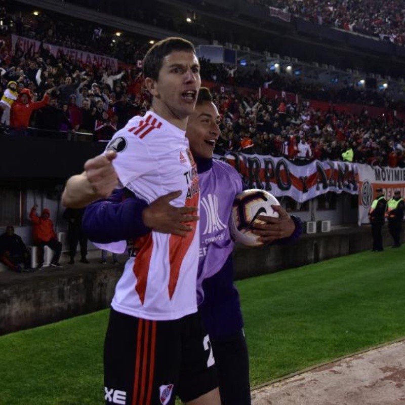 Nacho Fernández, la incansable figura de River en un Superclásico redondo