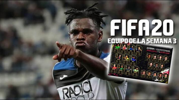 FIFA 20 revela el nuevo TOTW 3 con Duván Zapata al frente 