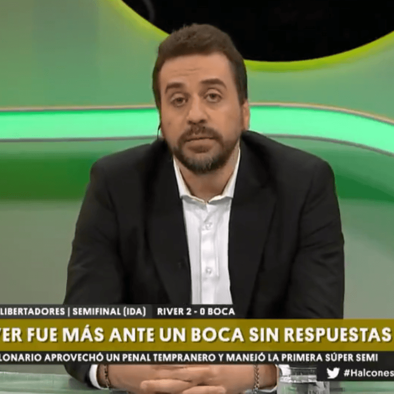 Nicolás Distasio aseguró que Boca jugó "como un equipo chico"