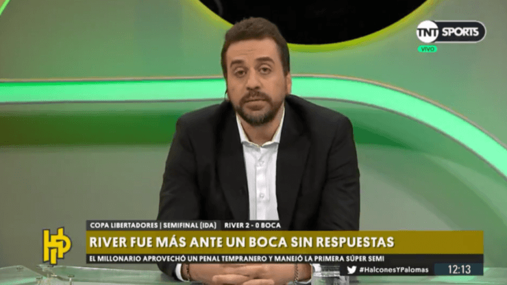 Nicolás Distasio aseguró que Boca jugó "como un equipo chico"