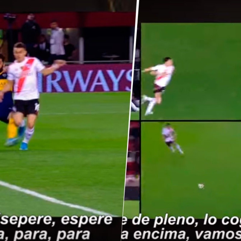 Video: los audios del VAR en el penal de Borré y la roja de Capaldo en River-Boca