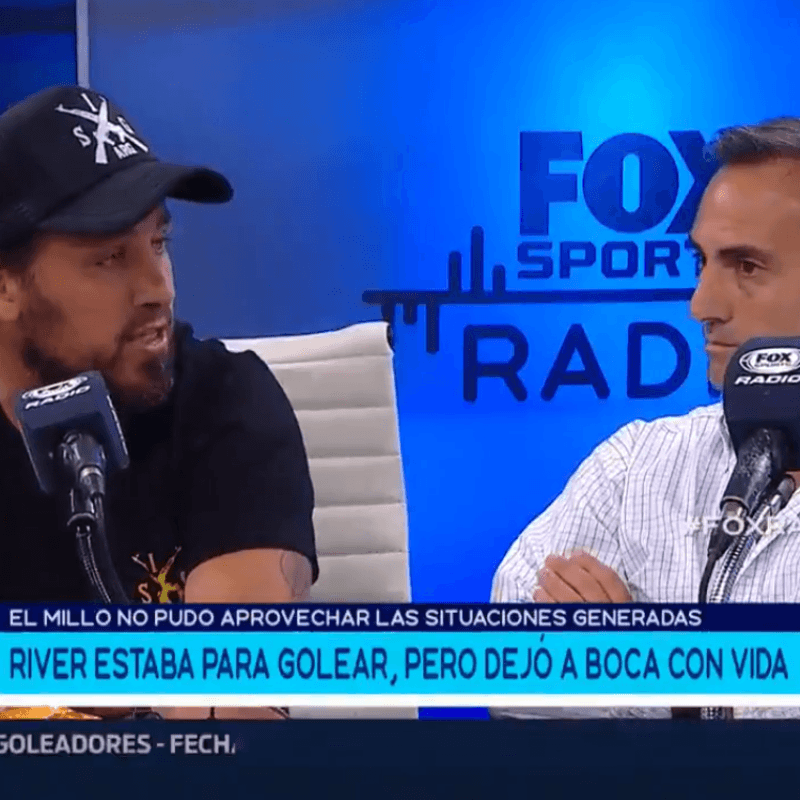 Fabbiani: "Boca no existió en todo el partido"