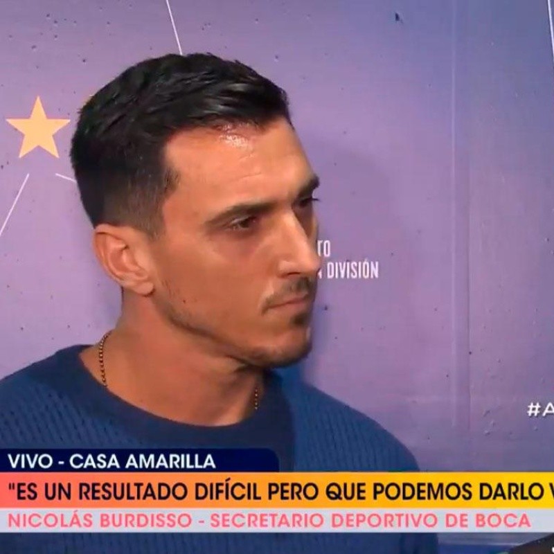 Nicolás Burdisso: "Estamos vivos, podemos darlo vuelta"