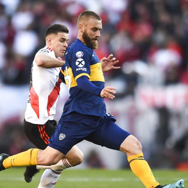 Era todo humo: De Rossi no irá a la Selección Italiana antes del Boca-River