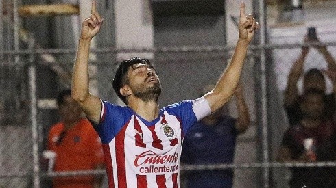 El veterano atacante consiguió el martes su primer gol como rojiblanco en la Copa MX