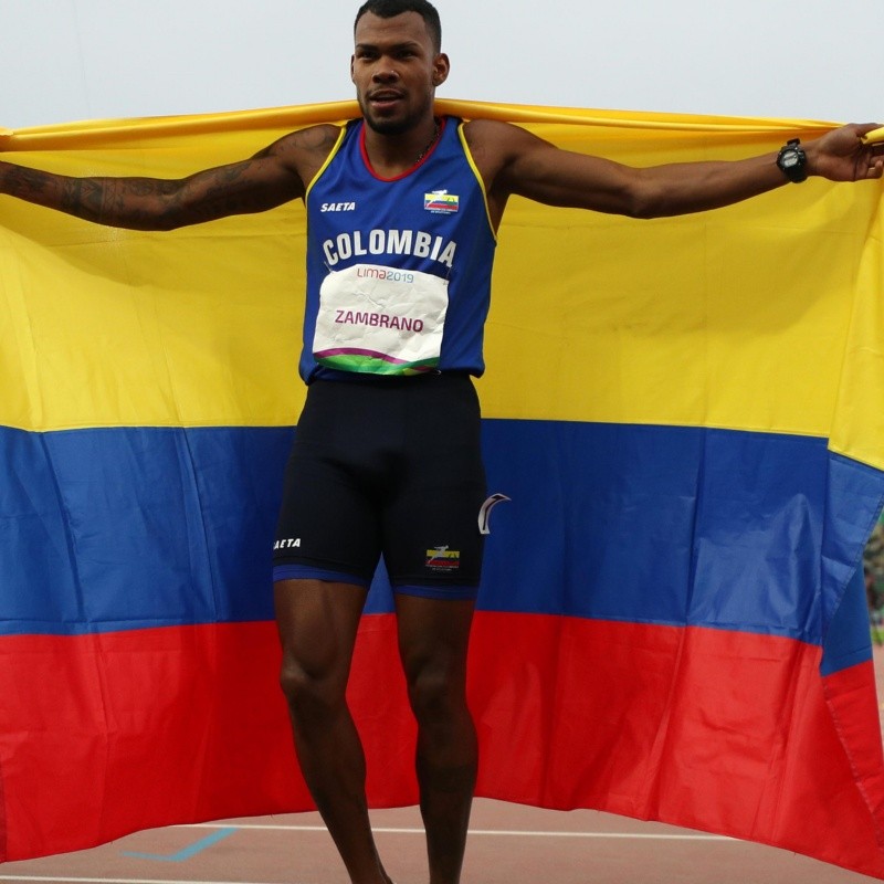 Orgullo colombiano: Anthony Zambrano, plata en los 400 metros del Mundial de atletismo