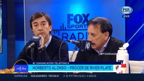 Norberto Alonso en 'Fox Sports Radio'.