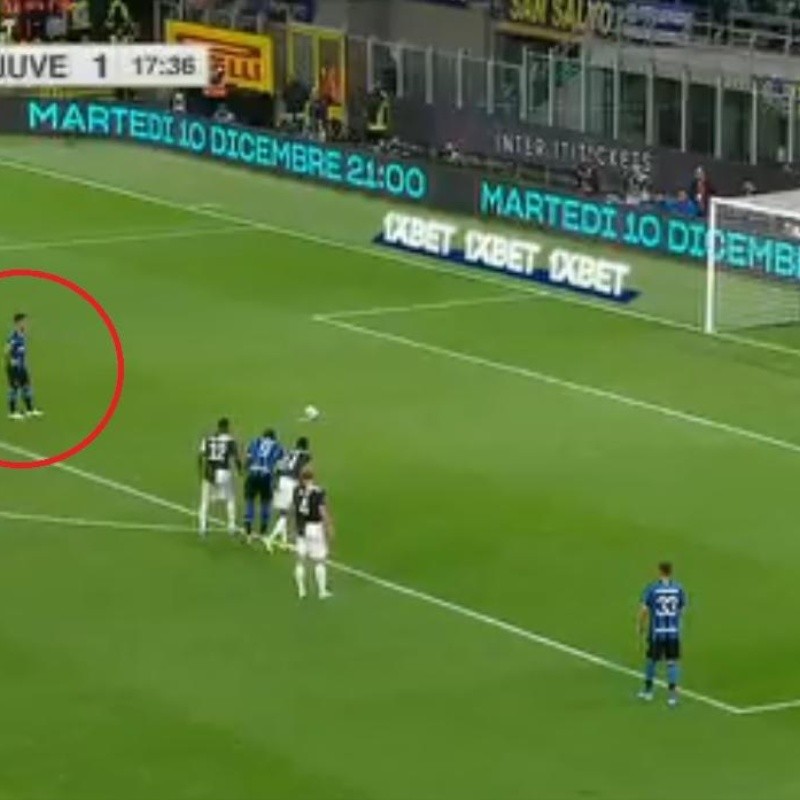 Video: Lautaro Martínez pateó el penal con violencia e Inter le empató a Juventus