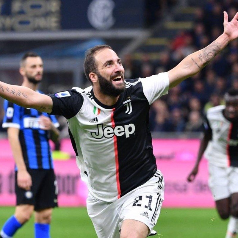 Puros goles argentinos en una victoria clave de Juventus contra Inter