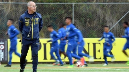 Jorge Célico, al frente de los entrenamientos.