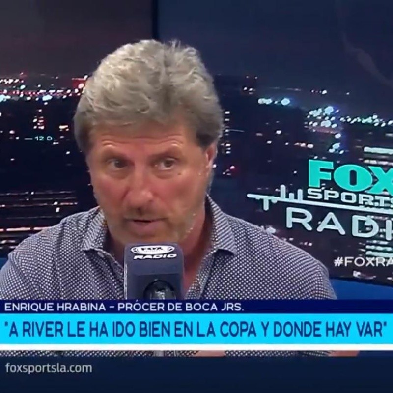 El ídolo de Boca que se la pudrió a River: "Le fue bien en la Copa, donde hay VAR"