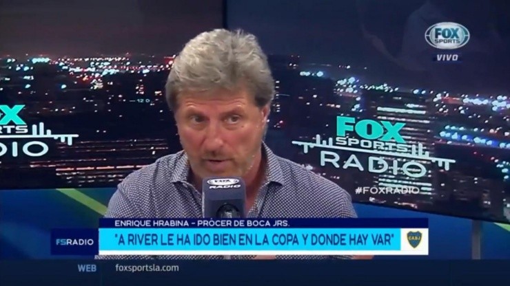 Enrique Hrabina no tuvo pelos en la lengua.