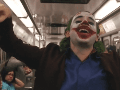 Luisito Comunica recreó el trailer de Joker por las calles de Ciudad de México