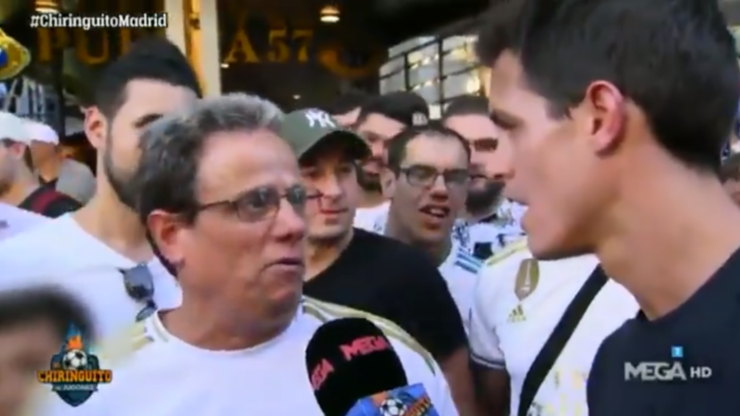 Video: hinchas del Real Madrid elogian a James y claman a Zidane su titularidad