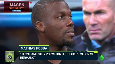 Mathias Pogba quiere que su hermano juegue sí o sí en Madrid y apuntó contra un merengue