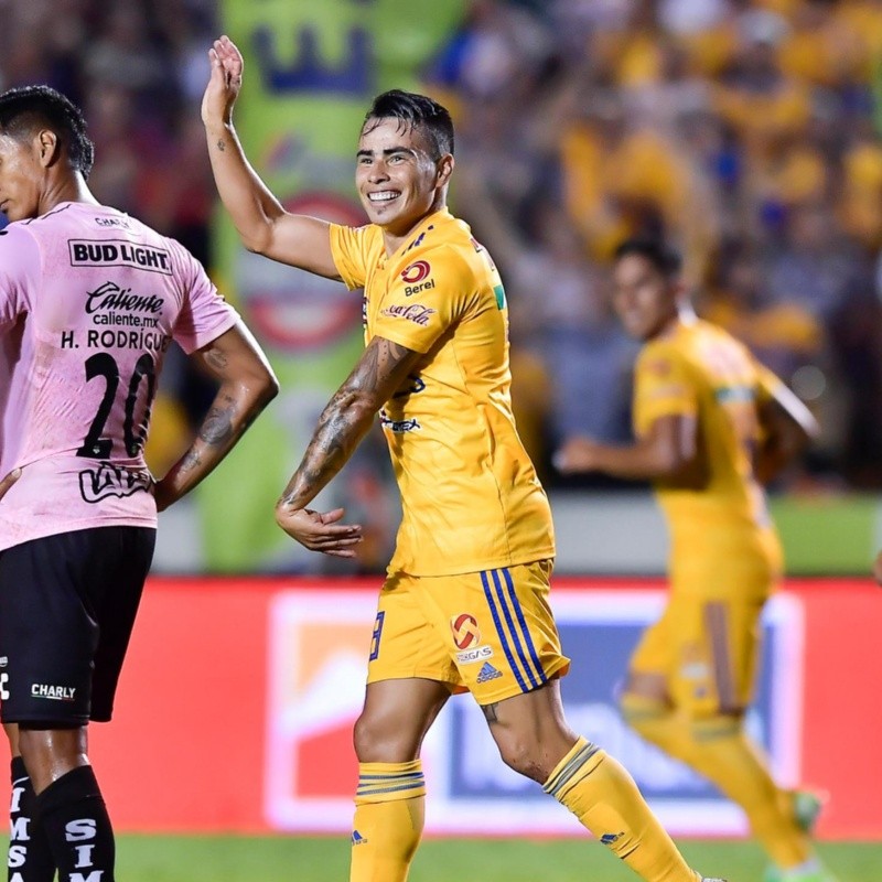 El presente goleador de Zelarayán en Tigres