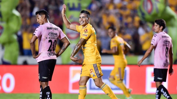 El presente goleador de Zelarayán en Tigres