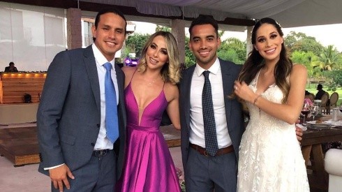 Aldrete se casó e invitó a pocos compañeros de Cruz Azul a su boda