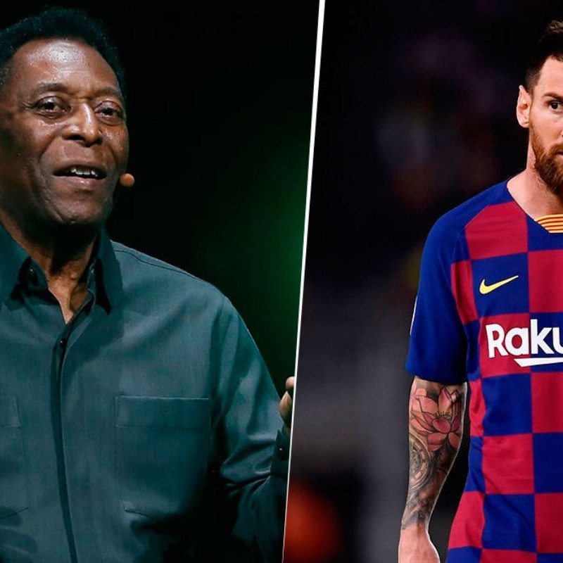 De un mito a otro: el récord histórico de Pelé que busca romper Messi