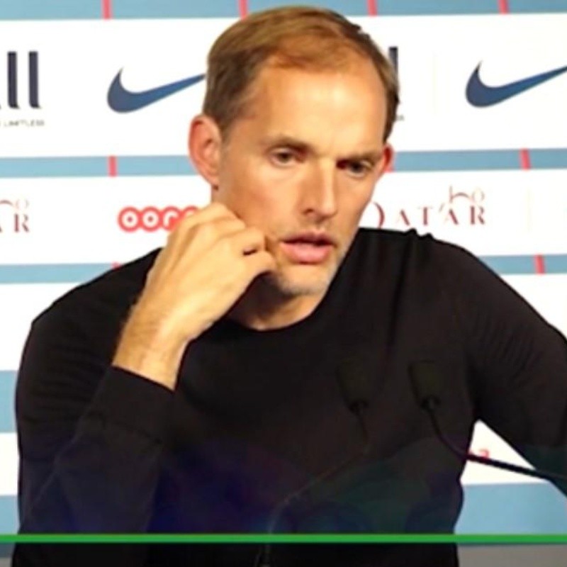 Tuchel sorprendió al opinar sobre la relación de la afición del PSG con Neymar