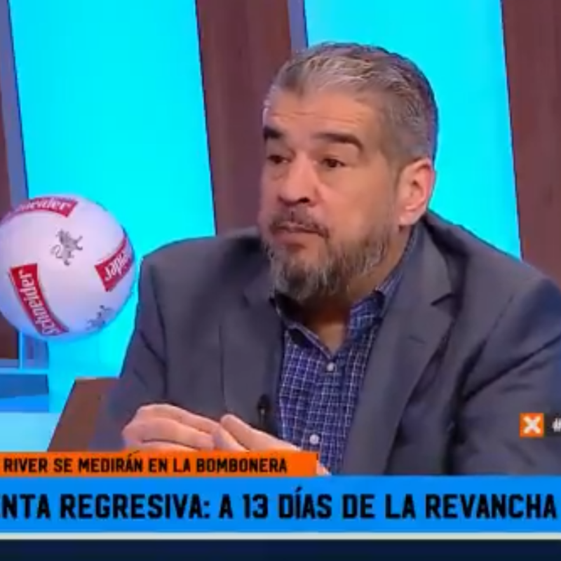 Chavo Fucks mató a Boca: "Montó su vida en función de River"