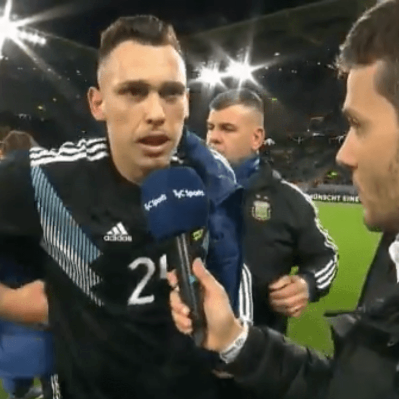 La emoción de Ocampos tras su debut y gol con la Selección Argentina: "No tengo palabras"