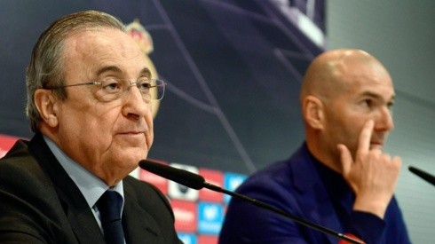 En España aseguran que el presidente del Real Madrid está enfadado con Zidane