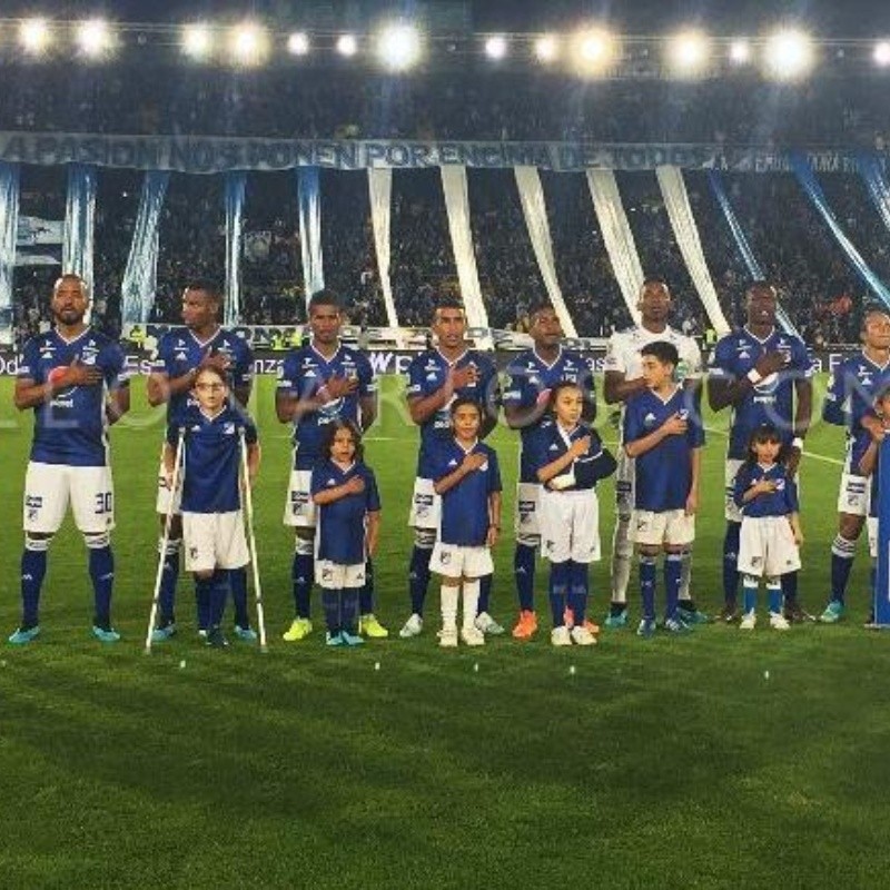 Lesión, expulsión y penal: la mala suerte se la veló a Millonarios en el primer tiempo