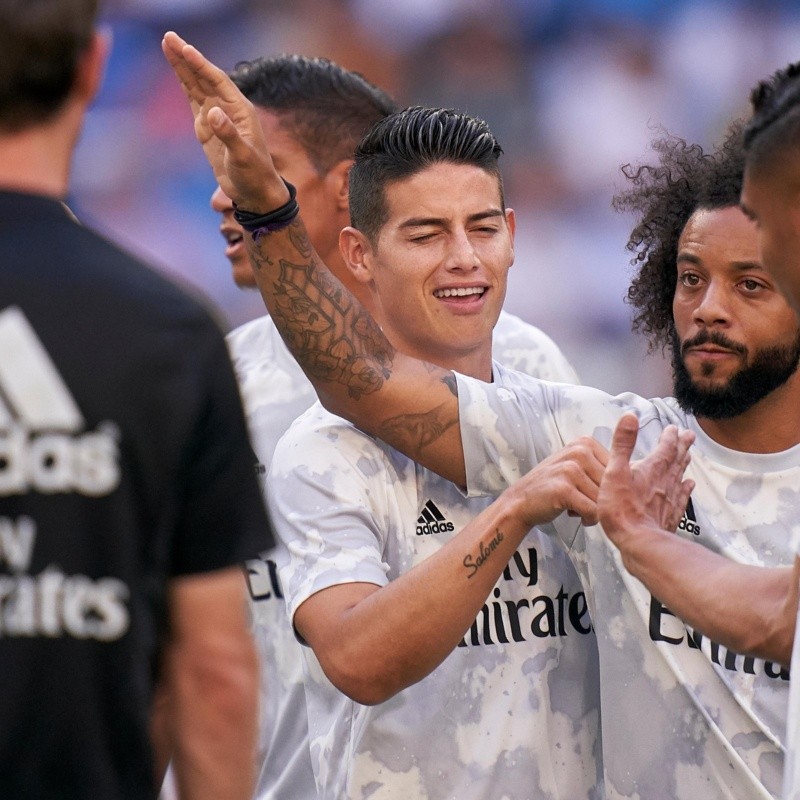 Ese es el humor que amamos: James Rodríguez trolleó a Marcelo en Instagram