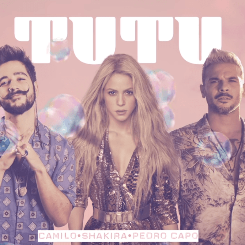 Recién salida del horno: Shakira lanzó 'Tutu Remix' junto a Camilo y Pedro Capó