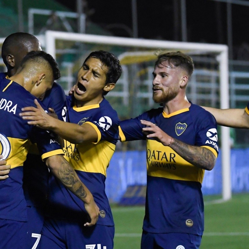 Lo tiró Martin Arevalo: el 11 de Boca para enfrentar a Racing el viernes