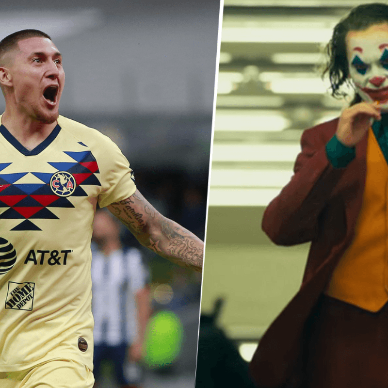 ¡Es gigante! Nicolás Castillo se hizo un tatuaje de 'Joker' que le cubre todo el gemelo