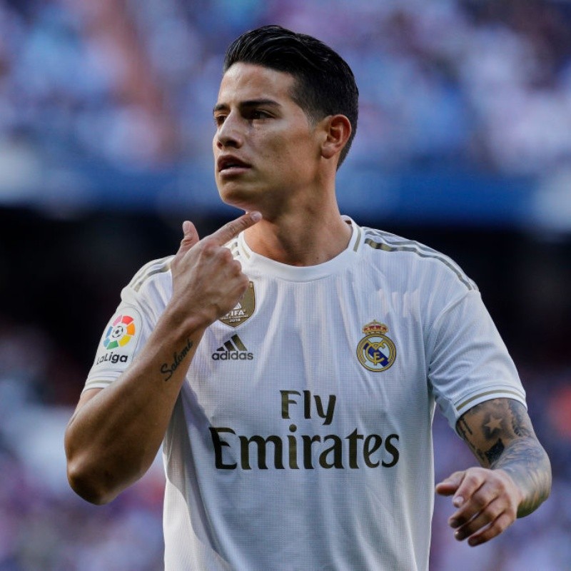 Vuelve y juega: James suena de nuevo para salir del Madrid hacia Inglaterra