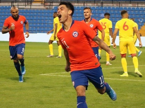 "Grito desde el corazón": Felipe Mora tras su primer gol con la selección de Chile