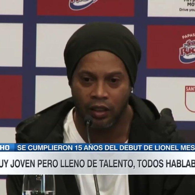 El recuerdo de Ronaldinho a 15 años del debut de Messi nos hizo sonreír a todos