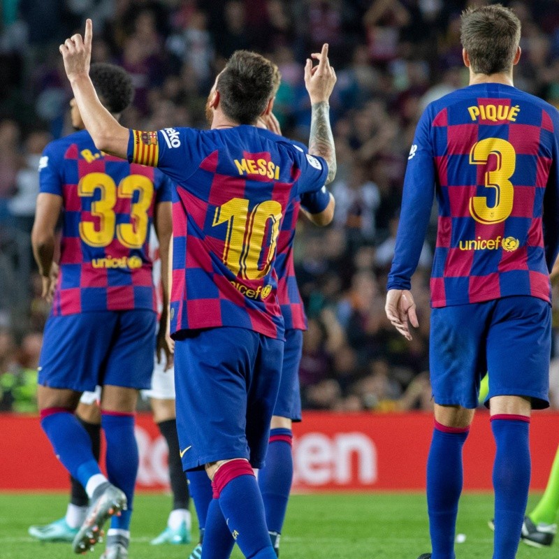 Barcelona sacó una camiseta especial para la lluvia