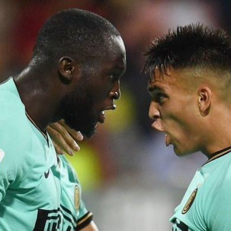 Doblete de Lautaro y doblete de Lukaku para el triunfo de Inter ante Sassuolo