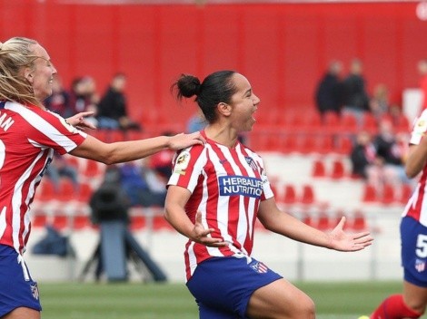 Charlyn Corral, heroína del derbi madrileño: le dio el triunfo al Atlético con su gol
