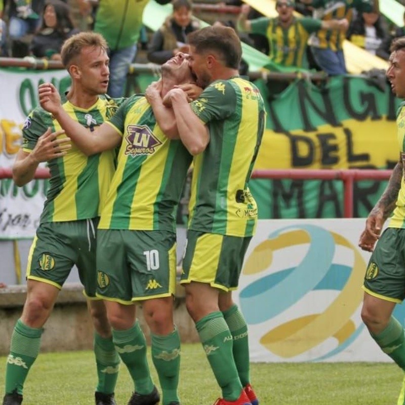 Aldosivi le ganó a Defensa y Justicia un partido con más amarillas que juego