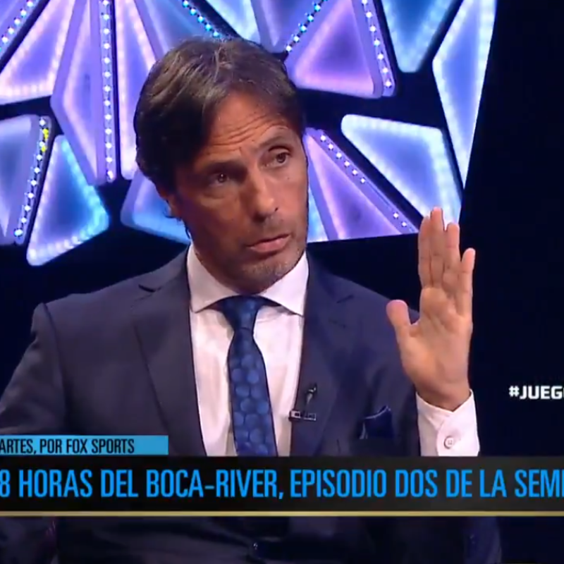 Gustavo López: "Hasta el mes pasado, Boca era el mejor equipo de Argentina"