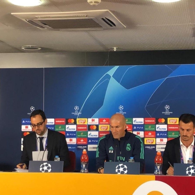 A Zidane le preguntaron por su futuro en Real Madrid e instaló dudas que no existían