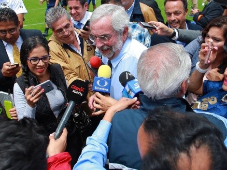 Rector de UNAM habla de crisis en Veracruz, pero no de Pumas