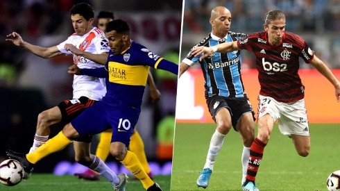 De River - Boca y Gremio - Flamengo saldrá el campeón de la Copa.
